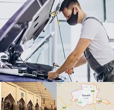 کارشناسی خودرو در محل در ساوه