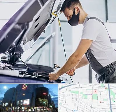 کارشناسی خودرو در محل در بلوار اباذر