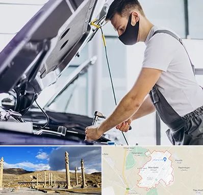 کارشناسی خودرو در محل در مرودشت