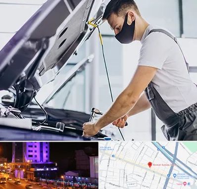 کارشناسی خودرو در محل در آبرسان تبریز