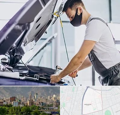 کارشناسی خودرو در محل در جمشیدیه