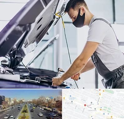 کارشناسی خودرو در محل در بلوار معلم مشهد 