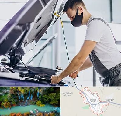 کارشناسی خودرو در محل در دورود