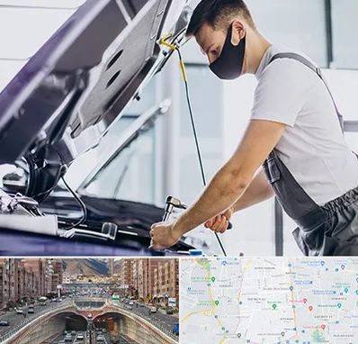 کارشناسی خودرو در محل در منطقه 10 تهران 