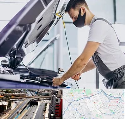 کارشناسی خودرو در محل در ستارخان شیراز 