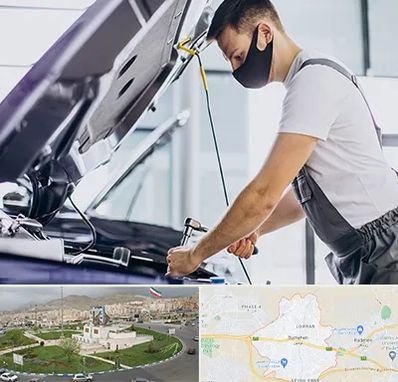 کارشناسی خودرو در محل در بومهن