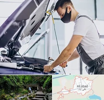 کارشناسی خودرو در محل در علی‌ آباد کتول