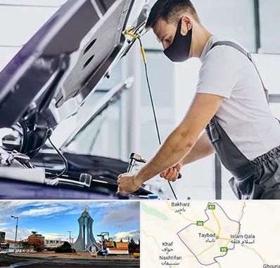 کارشناسی خودرو در محل در تایباد