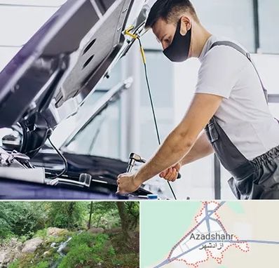 کارشناسی خودرو در محل در آزادشهر