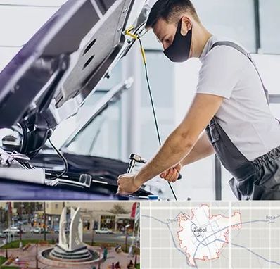 کارشناسی خودرو در محل در زابل