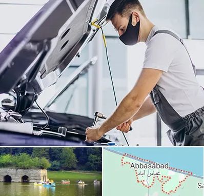 کارشناسی خودرو در محل در عباس آباد