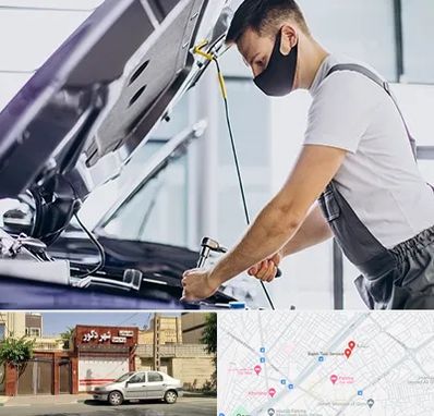 کارشناسی خودرو در محل در باجک قم