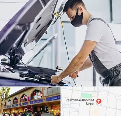 کارشناسی خودرو در محل در 15 خرداد