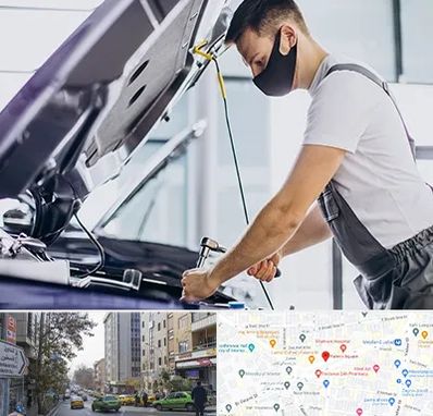 کارشناسی خودرو در محل در فاطمی 