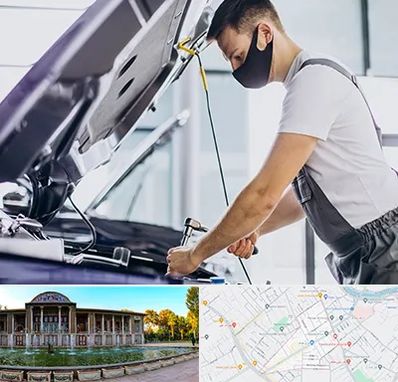 کارشناسی خودرو در محل در عفیف آباد شیراز 