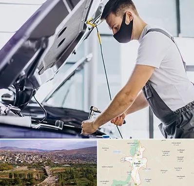 کارشناسی خودرو در محل در بوکان