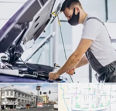 کارشناسی خودرو در محل در 17شهریور