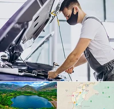 کارشناسی خودرو در محل در رودبار