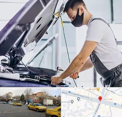 کارشناسی خودرو در محل در شهناز تبریز