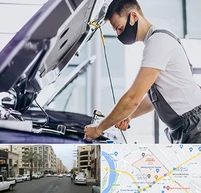 کارشناسی خودرو در محل در زیتون کارمندی اهواز 