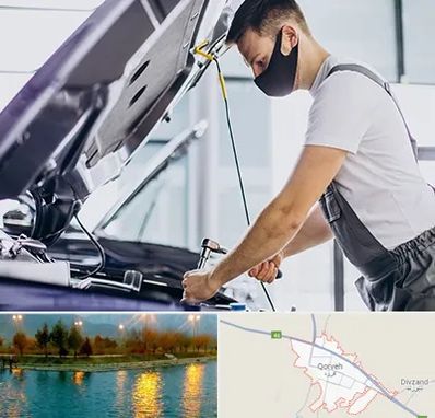 کارشناسی خودرو در محل در قروه