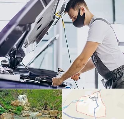 کارشناسی خودرو در محل در کردان