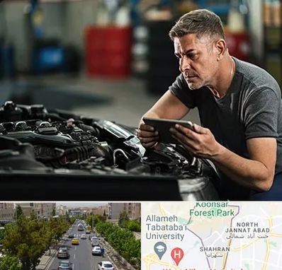 کارشناسی فنی خودرو در شهران 