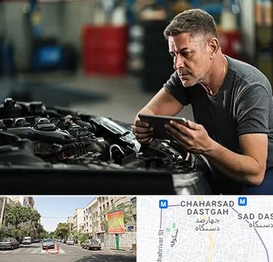 کارشناسی فنی خودرو در چهارصد دستگاه 