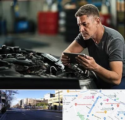 کارشناسی فنی خودرو در خیابان ملاصدرا شیراز 