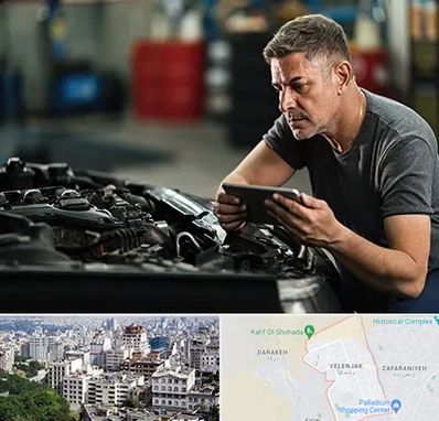 کارشناسی فنی خودرو در ولنجک 