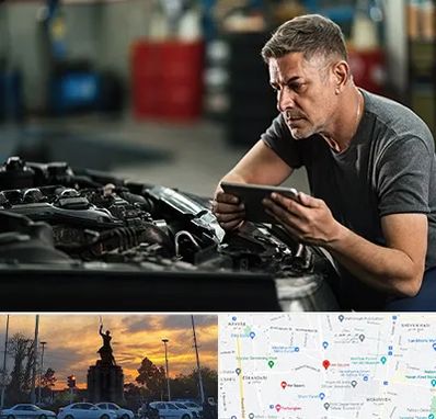 کارشناسی فنی خودرو در میدان حر 