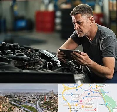 کارشناسی فنی خودرو در معالی آباد شیراز 