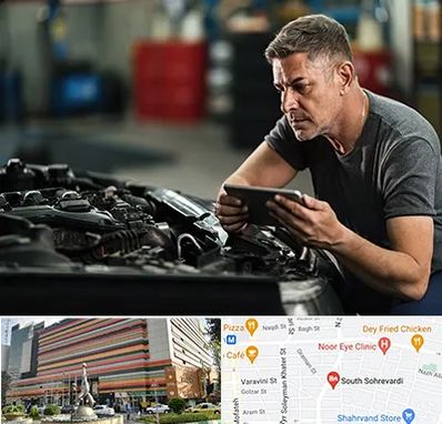 کارشناسی فنی خودرو در سهروردی 