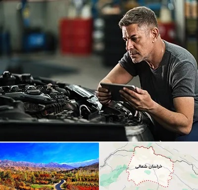 کارشناسی فنی خودرو در خراسان شمالی