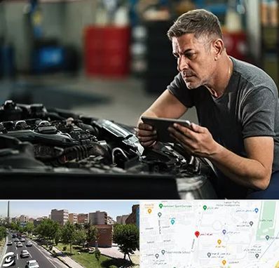 کارشناسی فنی خودرو در شهرک آزمایش 