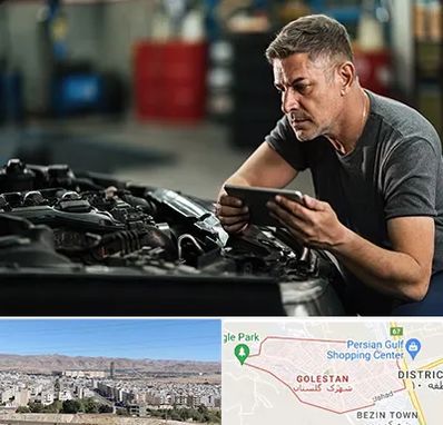 کارشناسی فنی خودرو در شهرک گلستان شیراز 