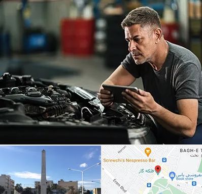 کارشناسی فنی خودرو در فلکه گاز شیراز 