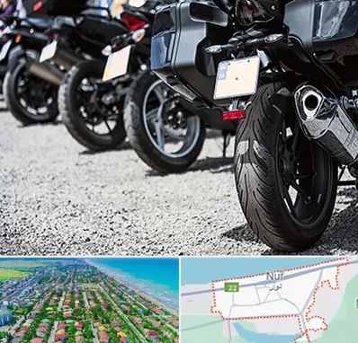 فروشگاه موتور سیکلت در نور