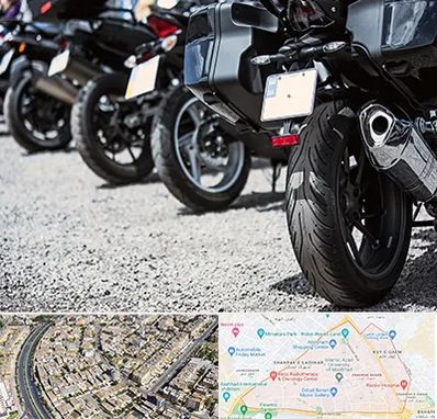 فروشگاه موتور سیکلت در شهرک غرب مشهد 