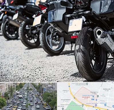 فروشگاه موتور سیکلت در گلشهر کرج 