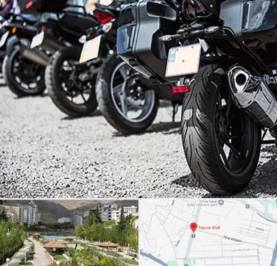 فروشگاه موتور سیکلت در بلوار تعاون