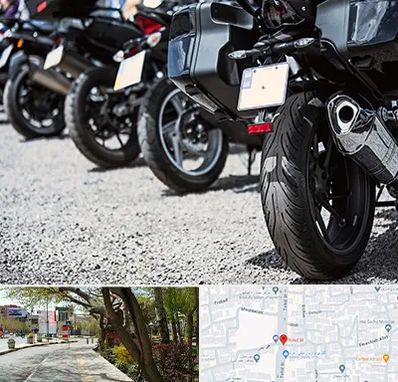 فروشگاه موتور سیکلت در خیابان توحید اصفهان 