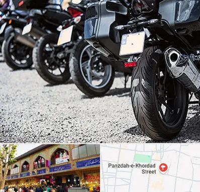 فروشگاه موتور سیکلت در 15 خرداد