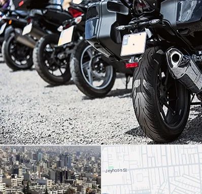 فروشگاه موتور سیکلت در جیحون