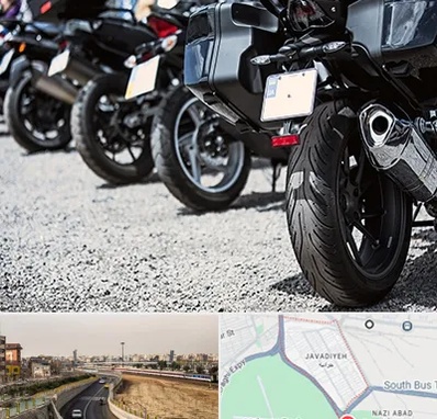 فروشگاه موتور سیکلت در جوادیه