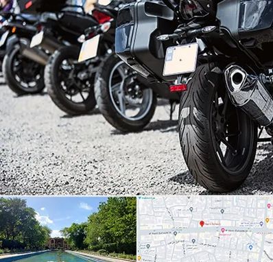 فروشگاه موتور سیکلت در هشت بهشت اصفهان 