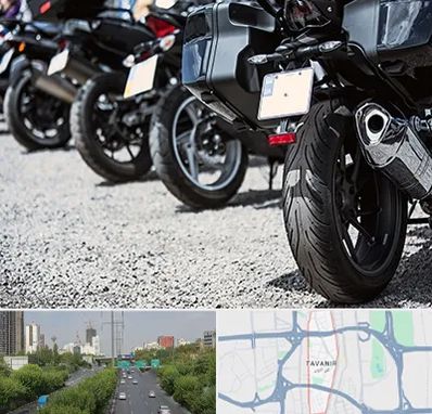 فروشگاه موتور سیکلت در توانیر