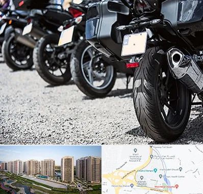 فروشگاه موتور سیکلت در المپیک 