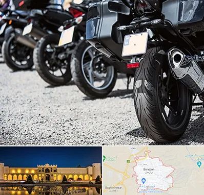 فروشگاه موتور سیکلت در برازجان