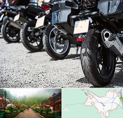 فروشگاه موتور سیکلت در فومن